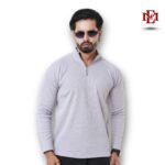 Esmore Preium 2*2 Rib Raglen Long Sleeve High neck Jacket