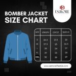 Esmore Premium Bomber Jacket- Blue - Image 3