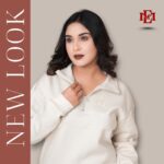 Esmore Premium High Neck Jacket and Trouser (Combo)- Off White | Women - Image 4