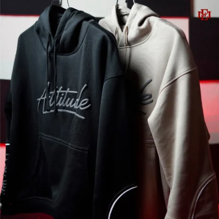 Esmore Oversized Short length Premium Hoodie | Black